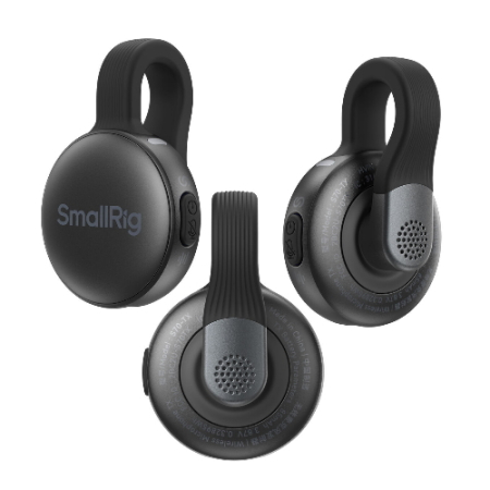SmallRig 6546 S70-C1 - bezprzewodowy zestaw audio do smartfonów z 9 kolorowymi nakładkami - nadajnik z wbudowanym mikrofonem
